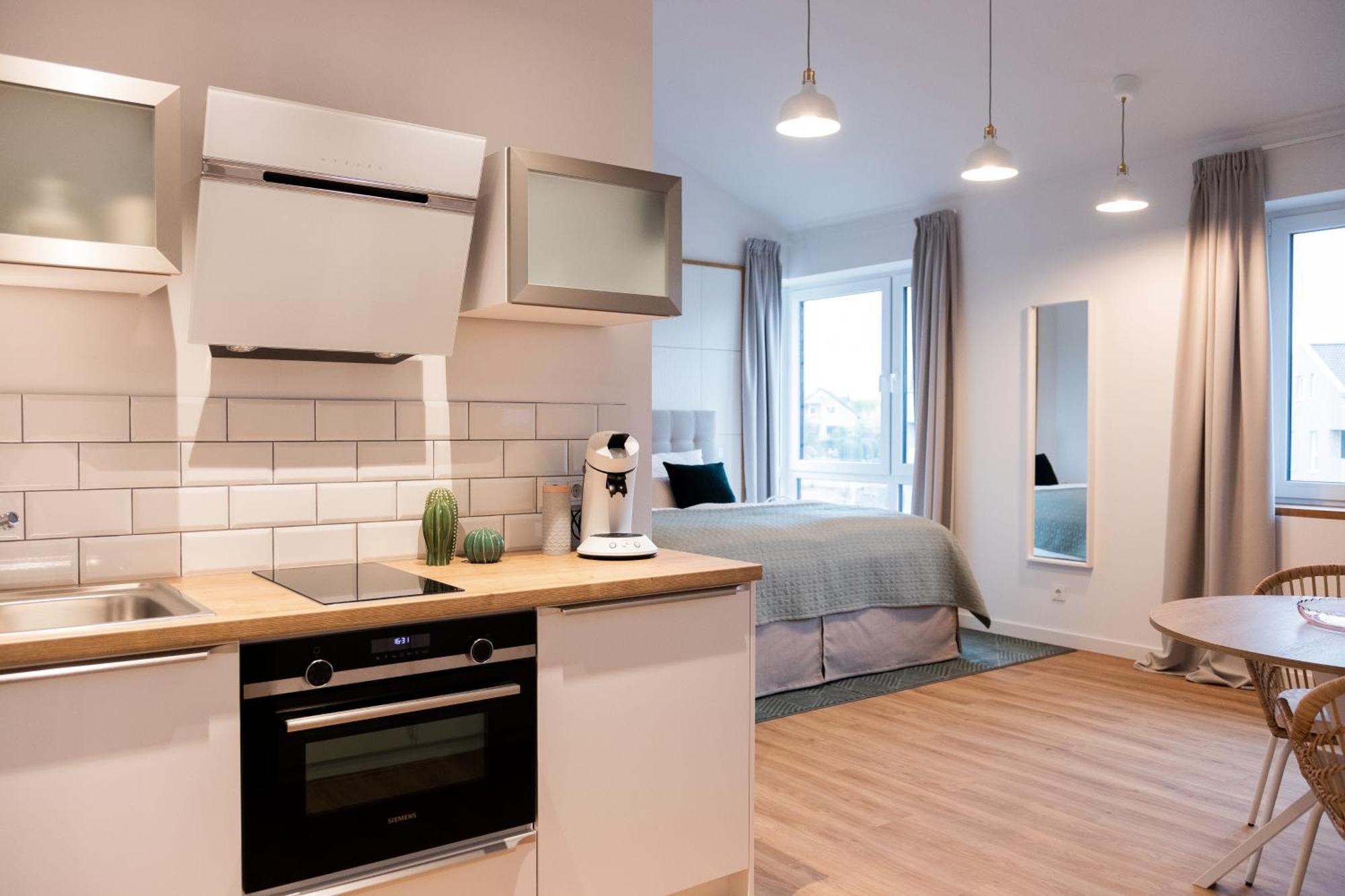 Moderne Neue Apartments Zum Wohlfuehlen Im Boardinghouse Bed & Butter Hasbergen Zewnętrze zdjęcie