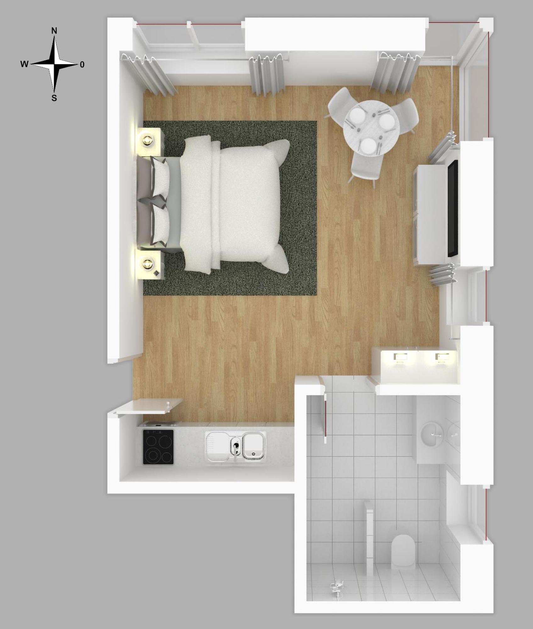 Moderne Neue Apartments Zum Wohlfuehlen Im Boardinghouse Bed & Butter Hasbergen Zewnętrze zdjęcie