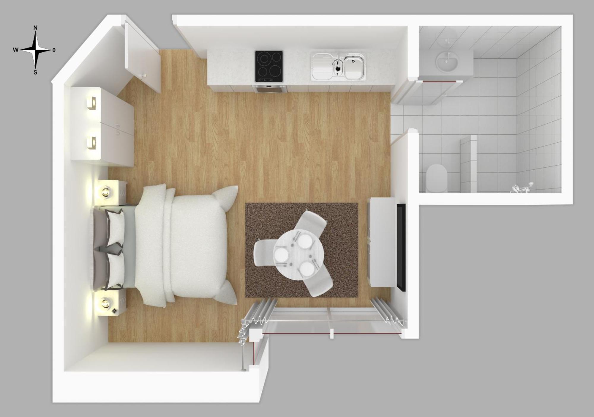 Moderne Neue Apartments Zum Wohlfuehlen Im Boardinghouse Bed & Butter Hasbergen Zewnętrze zdjęcie
