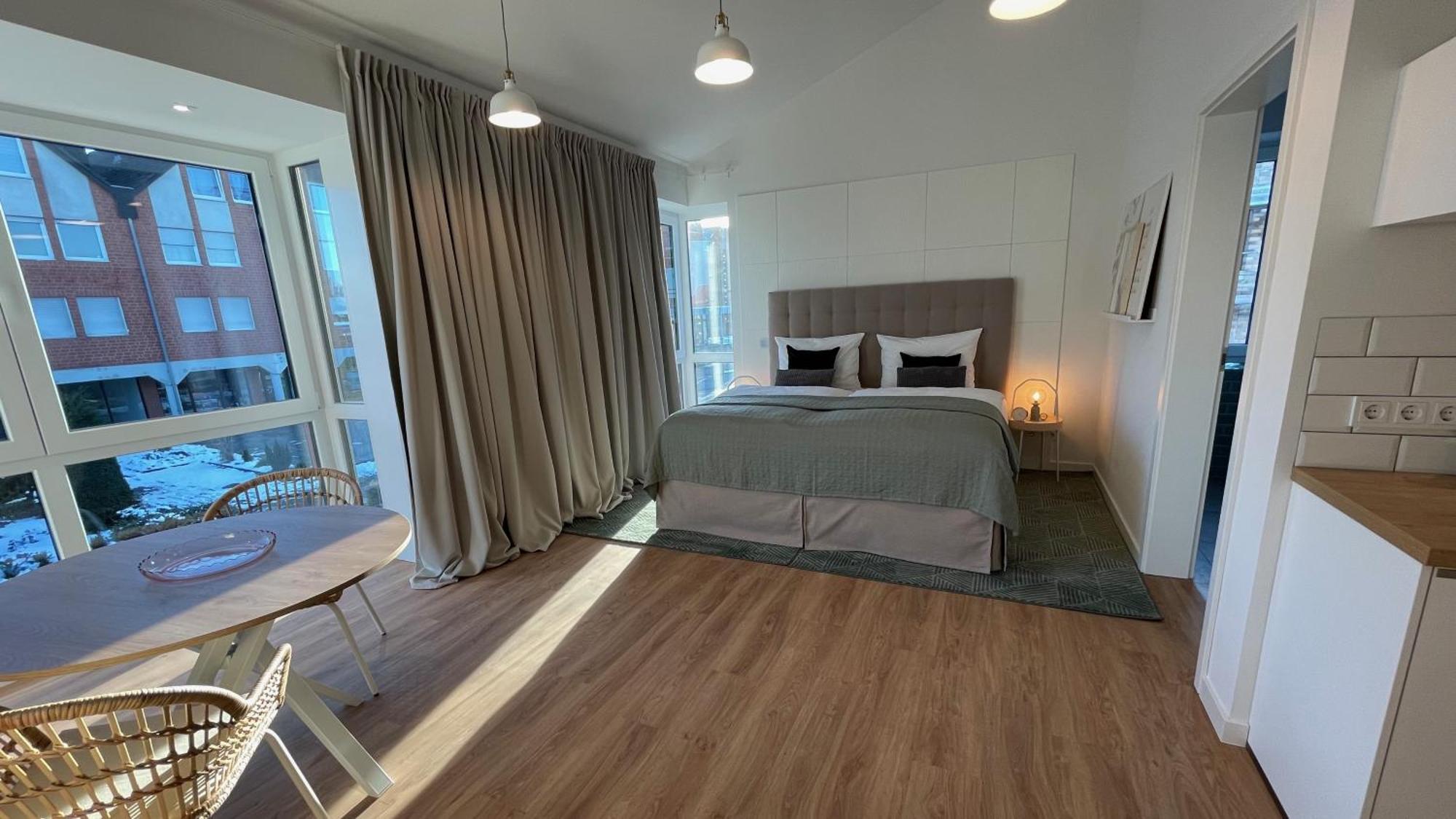 Moderne Neue Apartments Zum Wohlfuehlen Im Boardinghouse Bed & Butter Hasbergen Zewnętrze zdjęcie