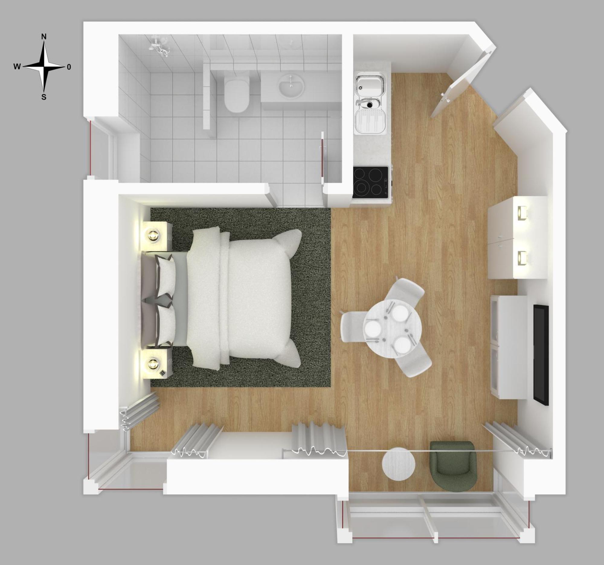 Moderne Neue Apartments Zum Wohlfuehlen Im Boardinghouse Bed & Butter Hasbergen Zewnętrze zdjęcie