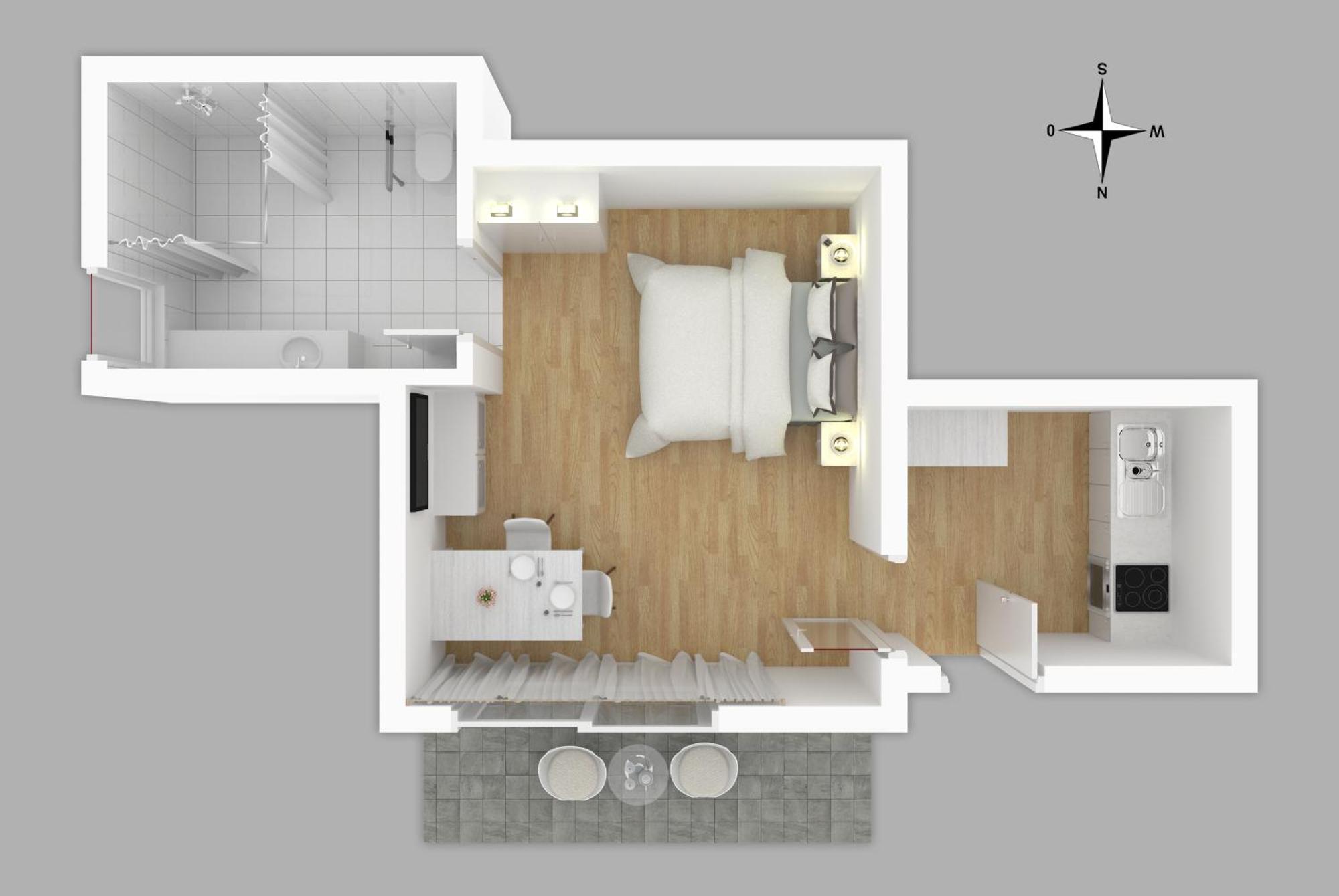 Moderne Neue Apartments Zum Wohlfuehlen Im Boardinghouse Bed & Butter Hasbergen Zewnętrze zdjęcie